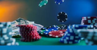 Live casino dealer table with cards and chips for Filipino players